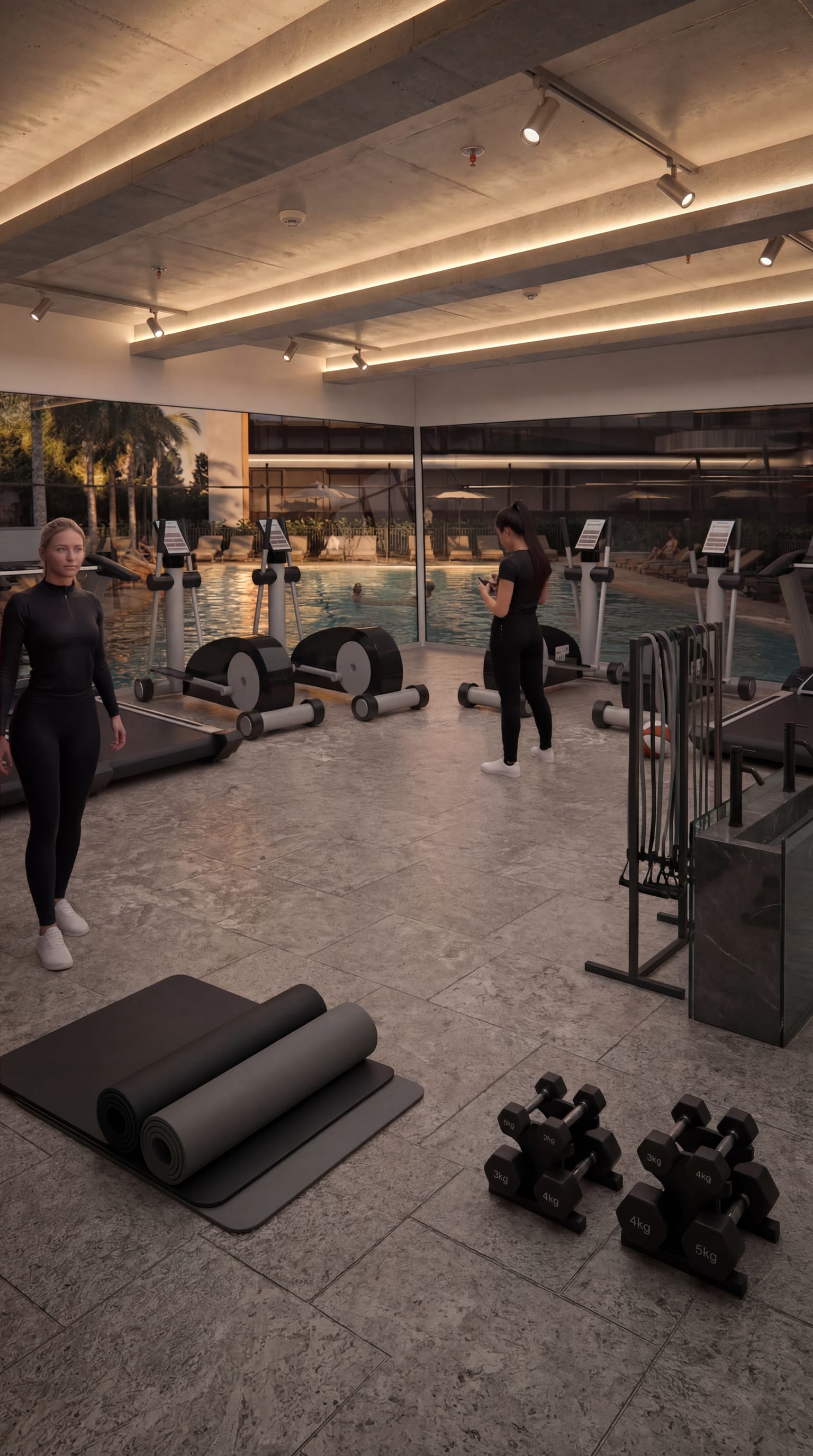 Fitness salonu
